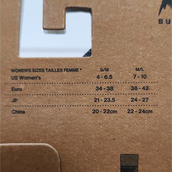 NWT Burton Women's Emblem Midweight Socks-M/L (7-10) - Picture 4 of 6